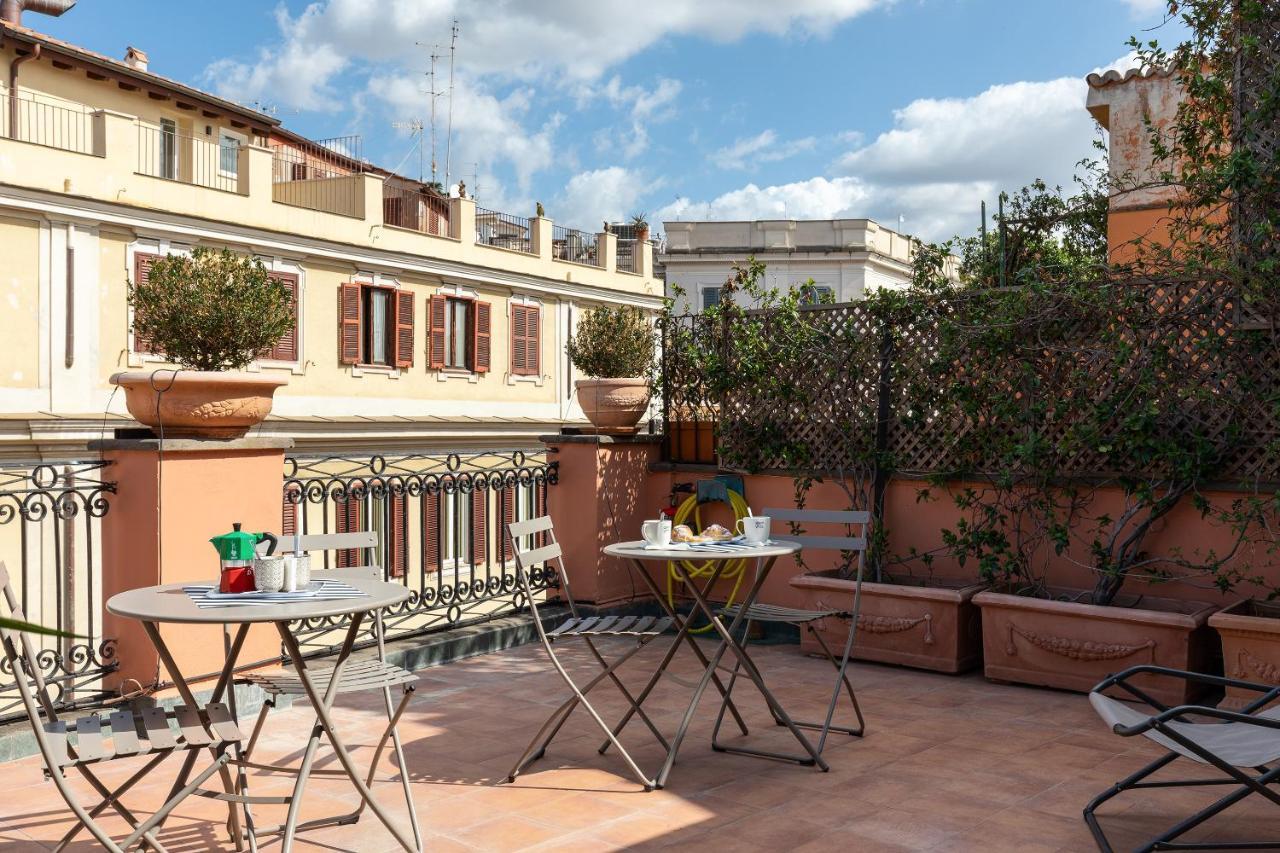 Rome As You Feel - Penthouse Apartment With Terrace On Spanish Steps Экстерьер фото