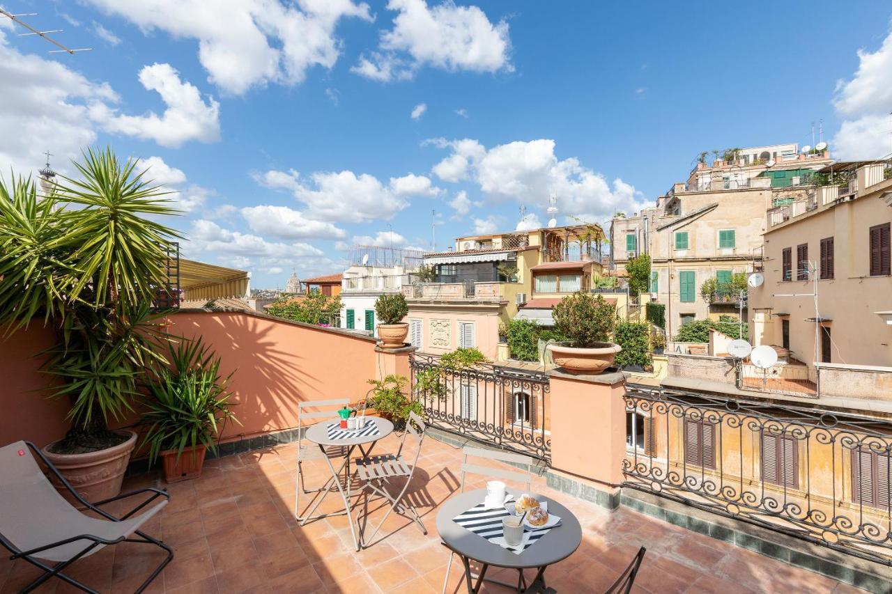 Rome As You Feel - Penthouse Apartment With Terrace On Spanish Steps Экстерьер фото